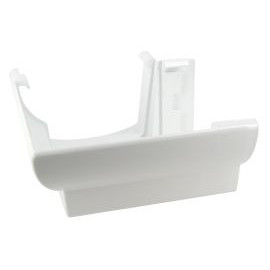 Angle extérieur de gouttière à coller - LG28 couleur Blanc Nicoll | AEC28B