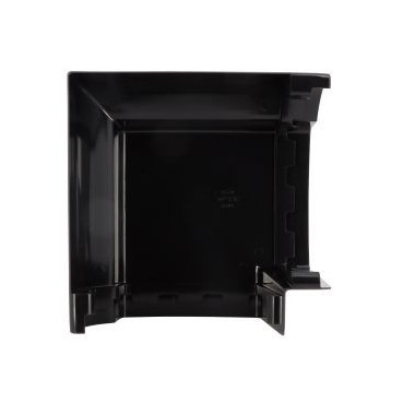 Angle extérieur de gouttière à coller - LG38 couleur Noir Nicoll | AEC38N