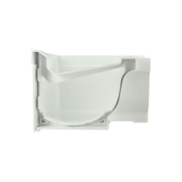 Angle intérieur de gouttière à coller - LG30 couleur Blanc Nicoll | AIC30B