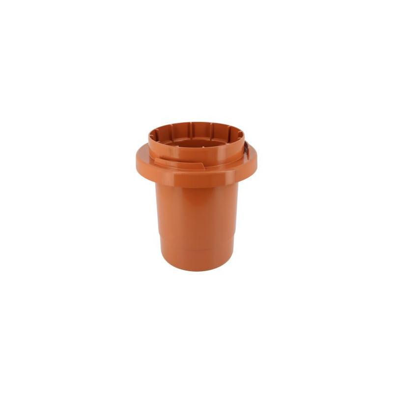 Adaptateur tuile à douille Atemax diamètre Ø 160mm x 150mm couleur Rouge Terracotta Nicoll | ATD16T