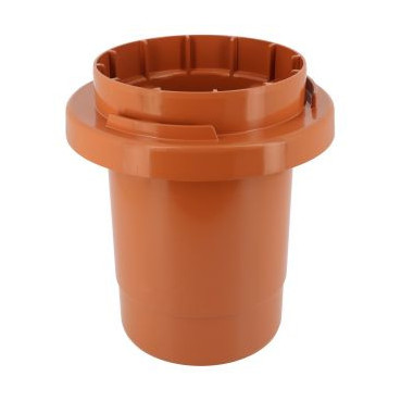 Adaptateur tuile à douille Atemax diamètre Ø 160mm x 150mm couleur Rouge Terracotta Nicoll | ATD16T