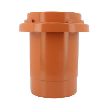 Adaptateur tuile à douille Atemax diamètre Ø 160mm x 150mm couleur Rouge Terracotta Nicoll | ATD16T