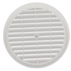 Image du produit : Grille de ventilation à visser ou à coller classique ronde diamètre Ø 150mm couleur Blanc Nicoll | B113