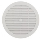 Image du produit : Grille de ventilation à visser ou à coller classique ronde diamètre Ø 150mm couleur Blanc Nicoll | B113