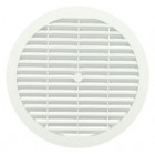 Image du produit : Grille de ventilation à visser ou à coller classique ronde diamètre Ø 198mm couleur Blanc Nicoll | B203