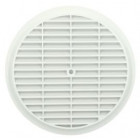 Image du produit : Grille de ventilation à visser ou à coller classique ronde diamètre Ø 198mm couleur Blanc Nicoll | B203