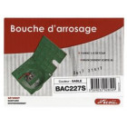 Image du produit : Bouche d'arrosage à robinet - hauteur 140mm - largeur 200mm - longueur 200mm couleur Sable Nicoll | BAC227S