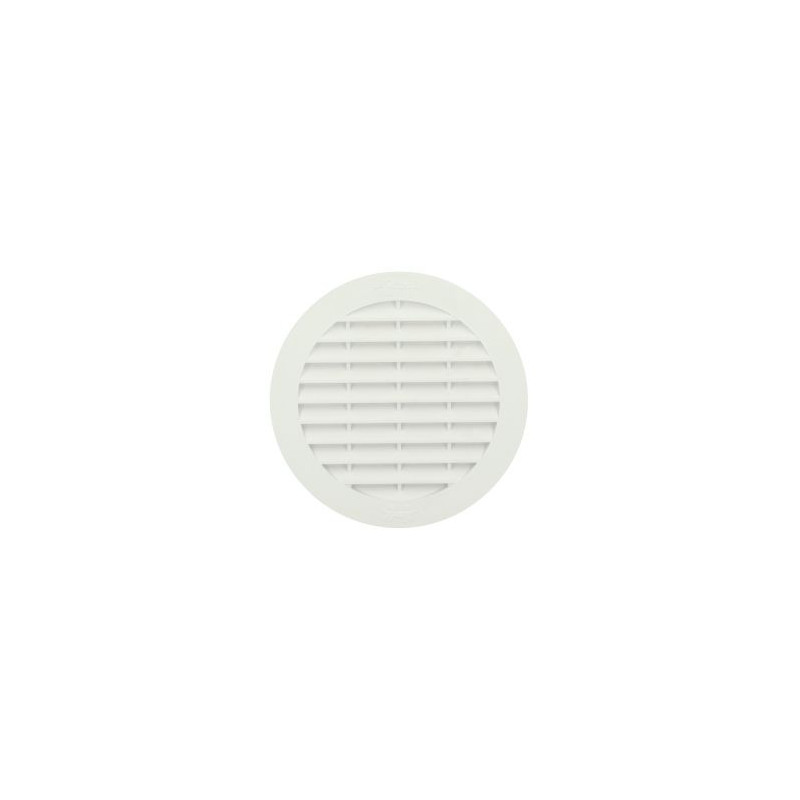 Grille de ventilation pour tuyaux fibre ciment diamètre Ø 100mm x 123mm x 99mm couleur Blanc Nicoll | BC100