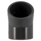 Image du produit : Coude à 45° Femelle/Femelle PVC pression (eau froide) diamètre Ø 90mm Nicoll | C490F