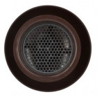 Image du produit : Chapeau de ventilation simple avec moustiquaire diamètre Ø 80mm x 138mm couleur Marron Nicoll | CCT8M