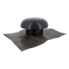 Image du produit : Chapeau de ventilation avec collerette d'étenchéité sans moustiquaire diamètre Ø 160mm - largeur 257mm - longueur 500mm couleur Gris anthracite Nicoll | CD16