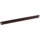 Image du produit : Cache mortaise pour entrée d'air autoréglable - hauteur 24mm - largeur 4mm - longueur 293mm couleur Marron Nicoll | CG1703M