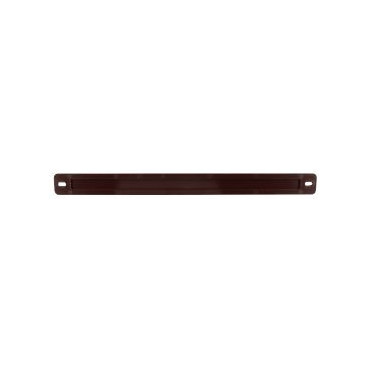 Cache mortaise pour entrée d'air autoréglable - hauteur 24mm - largeur 4mm - longueur 293mm couleur Marron Nicoll | CG1703M