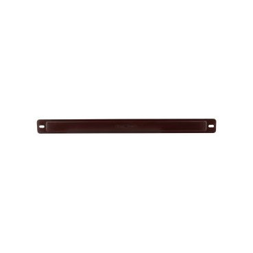 Cache mortaise pour entrée d'air autoréglable - hauteur 24mm - largeur 4mm - longueur 293mm couleur Marron Nicoll | CG1703M