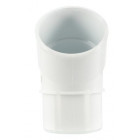 Image du produit : Coude pour tube de descente cylindrique Ø 50 diamètre Ø 50mm couleur Blanc Nicoll | CJ4GTB