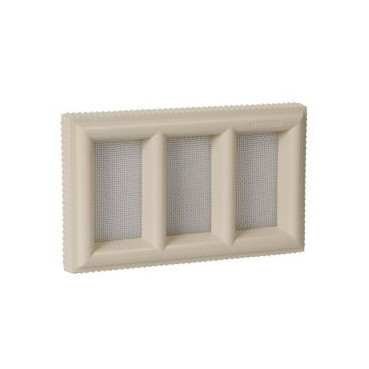 Claustra - hauteur 215mm - largeur 130mm couleur Sable Nicoll | CLAU3