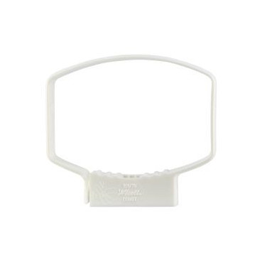 Collier pour tube de descente ovoïde 105x76 diamètre Ø 105mm x 76mm couleur Blanc Nicoll | COMGTB