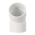 Image du produit : Coude pour tube de descente cylindrique Ø 80 diamètre Ø 80mm couleur Blanc Nicoll | CR44GTB