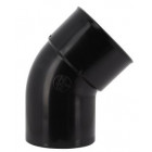 Image du produit : Coude pour tube de descente cylindrique Ø 80 diamètre Ø 80mm couleur Noir Nicoll | CR4GTN