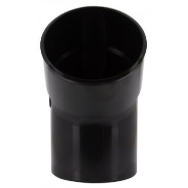 Coude pour tube de descente cylindrique Ø 80 diamètre Ø 80mm couleur Noir Nicoll | CR4GTN