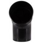 Image du produit : Coude pour tube de descente cylindrique Ø 80 diamètre Ø 80mm couleur Noir Nicoll | CR6GTN