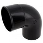 Image du produit : Coude pour tube de descente cylindrique Ø 80 diamètre Ø 80mm couleur Noir Nicoll | CR8GTN