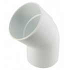 Image du produit : Coude pour tube de descente cylindrique Ø 100 diamètre Ø 100mm couleur Blanc Nicoll | CT4GTB