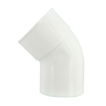 Coude pour tube de descente cylindrique Ø 100 diamètre Ø 100mm couleur Blanc Nicoll | CT4GTB