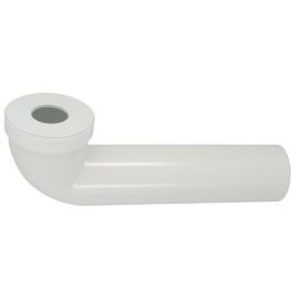 Pipe longue pour WC diamètre Ø 65mm x 95mm x 100mm - longueur 400mm Nicoll | CTW1140