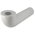 Image du produit : Pipe longue pour WC diamètre Ø 85mm x 107mm x 100mm - longueur 400mm Nicoll | CTW3340