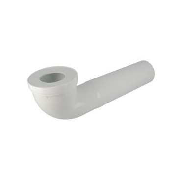 Pipe longue pour WC diamètre Ø 85mm x 107mm x 93mm - longueur 400mm Nicoll | CTW5540