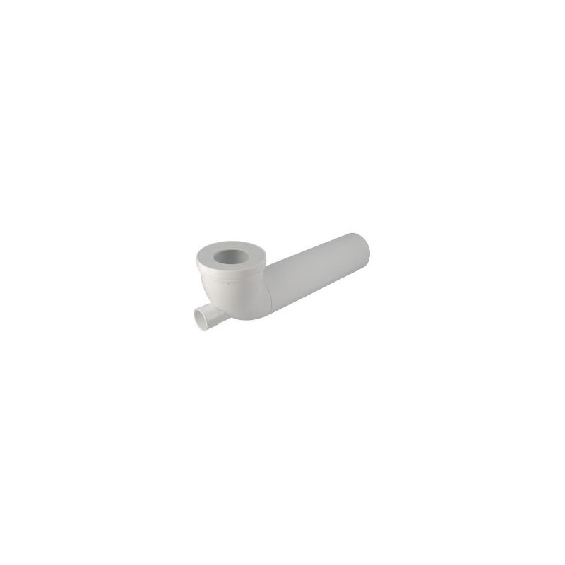 Pipe longue pour WC diamètre Ø 85mm x 107mm x 100mm - longueur 400mm Nicoll | CTWP40