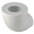 Image du produit : Pipe courte pour WC diamètre Ø 85mm x 107mm x 94.8mm Nicoll | CW33