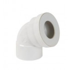 Image du produit : Pipe courte pour WC diamètre Ø 85mm x 107mm x 100mm Nicoll | CW633F