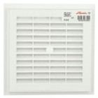 Image du produit : Grille de ventilation à sceller démontable et à fermeture carrée - hauteur 176mm - largeur 176mm couleur Blanc Nicoll | D104