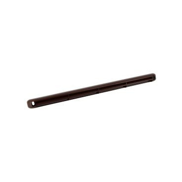 Déflecteur pour entrée d'air autoréglable - hauteur 19mm - largeur 13.5mm - longueur 302mm couleur Marron Nicoll | D321MT