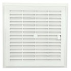 Image du produit : Grille de ventilation à sceller démontable et à fermeture carrée - hauteur 223mm - largeur 223mm couleur Blanc Nicoll | F204