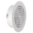 Image du produit : Grille de ventilation intérieure avec moustiquaire diamètre Ø 144mm x 110mm x 140mm couleur Blanc Nicoll | FATM125