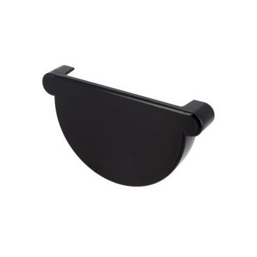 Fond de gouttière à coller - LG25 couleur Noir Nicoll | FCG25N