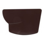 Image du produit : Fond de gouttière à coller - LG28 couleur Marron Nicoll | FD28M