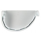 Image du produit : Fond de gouttière à coller - LG29 couleur Blanc Nicoll | FD29B