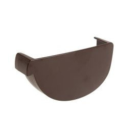 Fond de gouttière à coller - LG29 couleur Marron Nicoll | FG29M