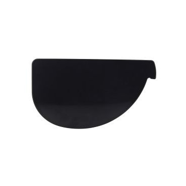 Fond de gouttière à coller - LG29 couleur Noir Nicoll | FG29N