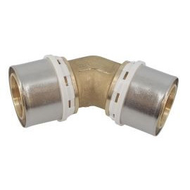 Coude multicouche à sertir à 45° diamètre Ø 50mm x 50mm Nicoll | FLC450