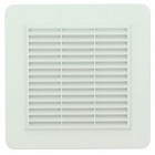 Image du produit : Grille de ventilation spécial façade à visser ou à coller applique - hauteur 213mm - largeur 213mm couleur Blanc Nicoll | GAPM1B