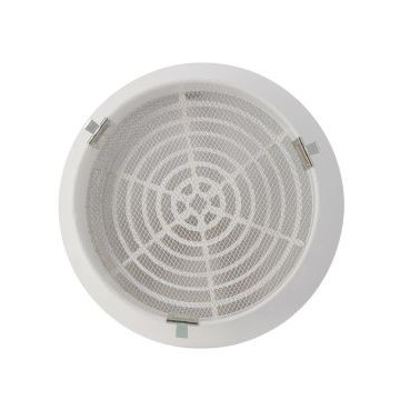 Grille de ventilation intérieure avec moustiquaire diamètre Ø 180mm x 146mm x 160mm couleur Blanc Nicoll | GATM160