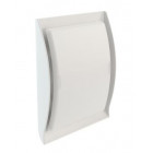 Image du produit : Grille de ventilation Neolia diamètre Ø 100mm - largeur 150mm - longueur 150mm couleur Blanc Nicoll | GDT100B