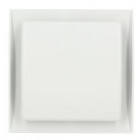 Image du produit : Grille de ventilation Neolia diamètre Ø 100mm - largeur 150mm - longueur 150mm couleur Blanc Nicoll | GDT100B