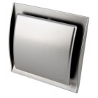 Image du produit : Grille de ventilation Neolia diamètre Ø 100mm - largeur 150mm - longueur 150mm couleur Inox Nicoll | GDT100X