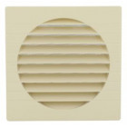 Image du produit : Grille de ventilation spécial façade pour tubes PVC diamètre Ø 200mm - hauteur 226mm - largeur 226mm couleur Sable Nicoll | GETM200